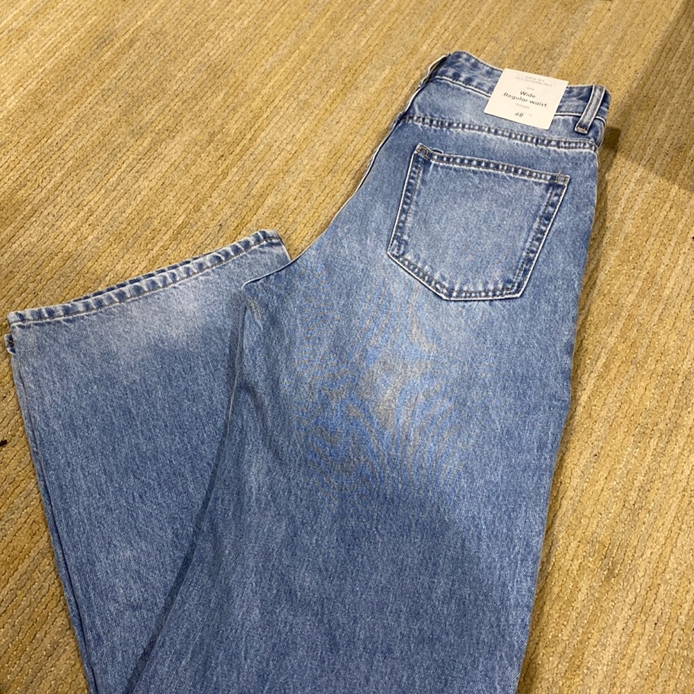 NWT H&M Wide Leg Jeans